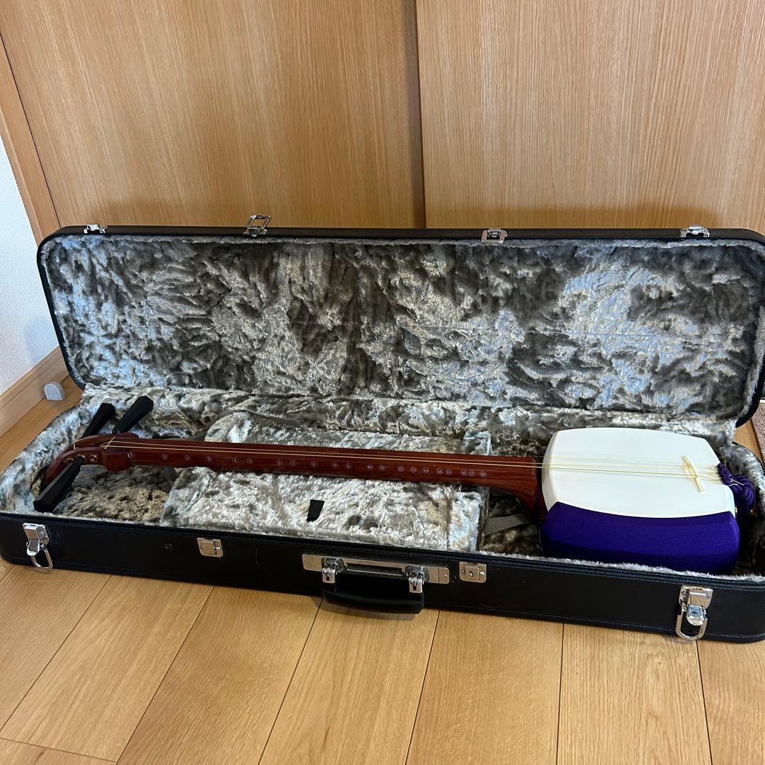 日本和楽器製造 銀河印 津軽三味線 入門セット　ハードケース