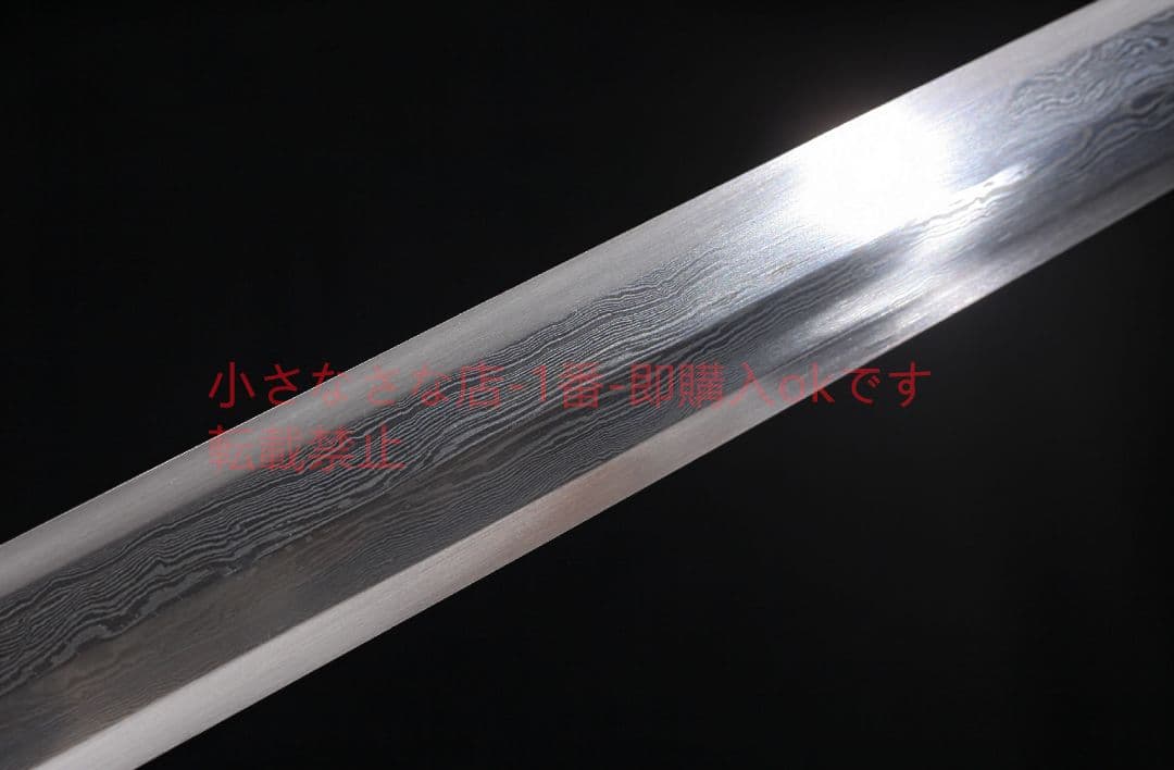 如意漢剣銅装鎏銀花紋鋼   古兵器 武具 刀装具 日本刀 模造刀 居合刀