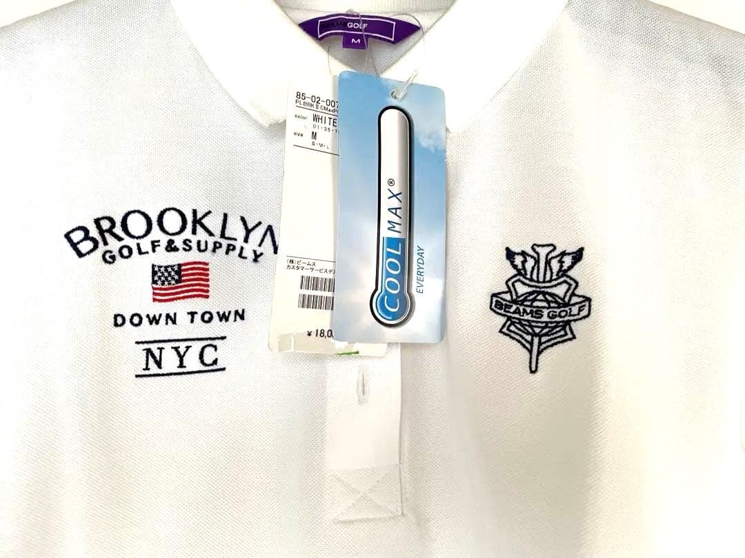 BEAMSGOLF☆PURPLE LABEL / COOLMAXポロシャツM