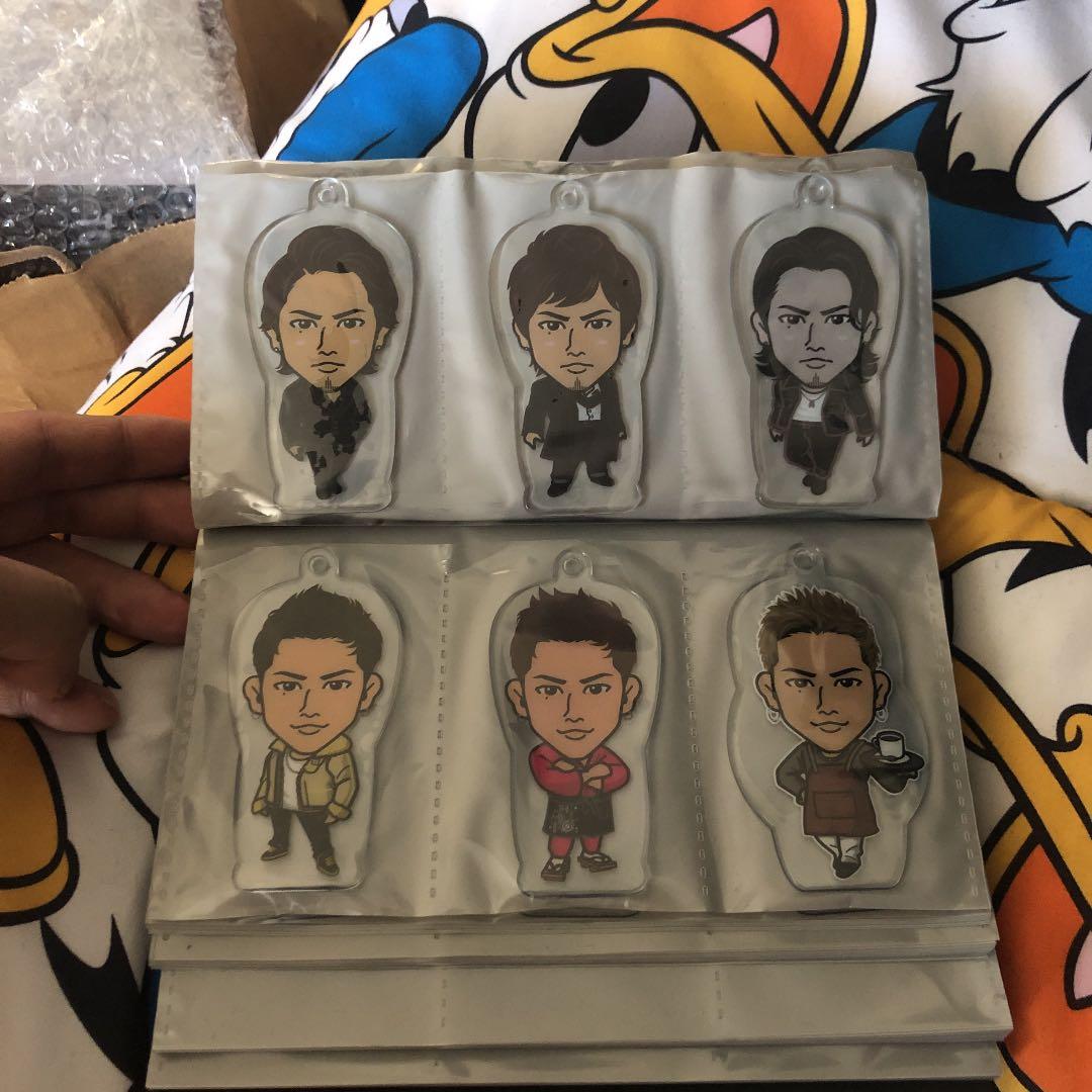 プレミア品　登坂広臣クリアチャームセット　合計55個