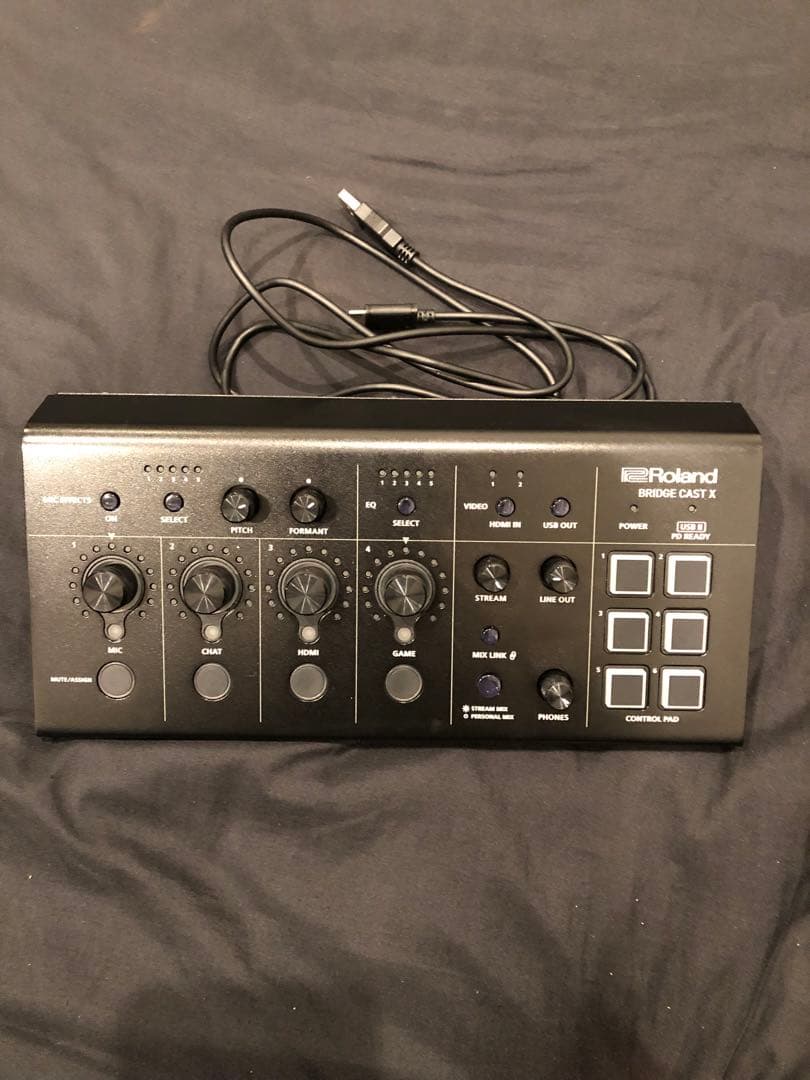 Roland Bridge Cast X オーディオインターフェイス配信向け
