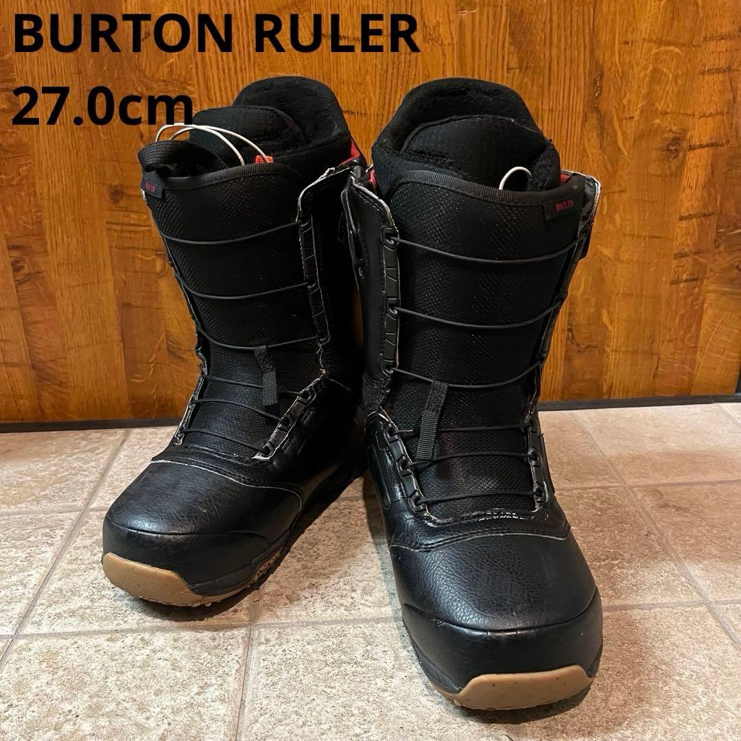 BURTON スノーボードブーツ RULER-AF 27.0cm男性用 黒