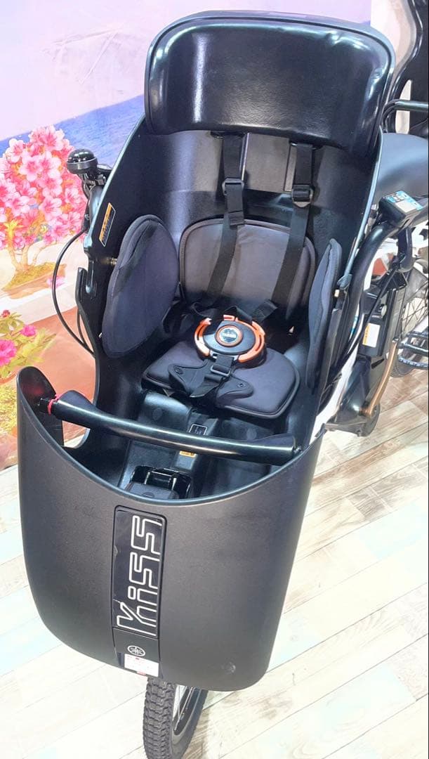 パスキス12AH⭐️激レアモデル！ヤマハ子供乗せ電動アシスト自転車Y3273