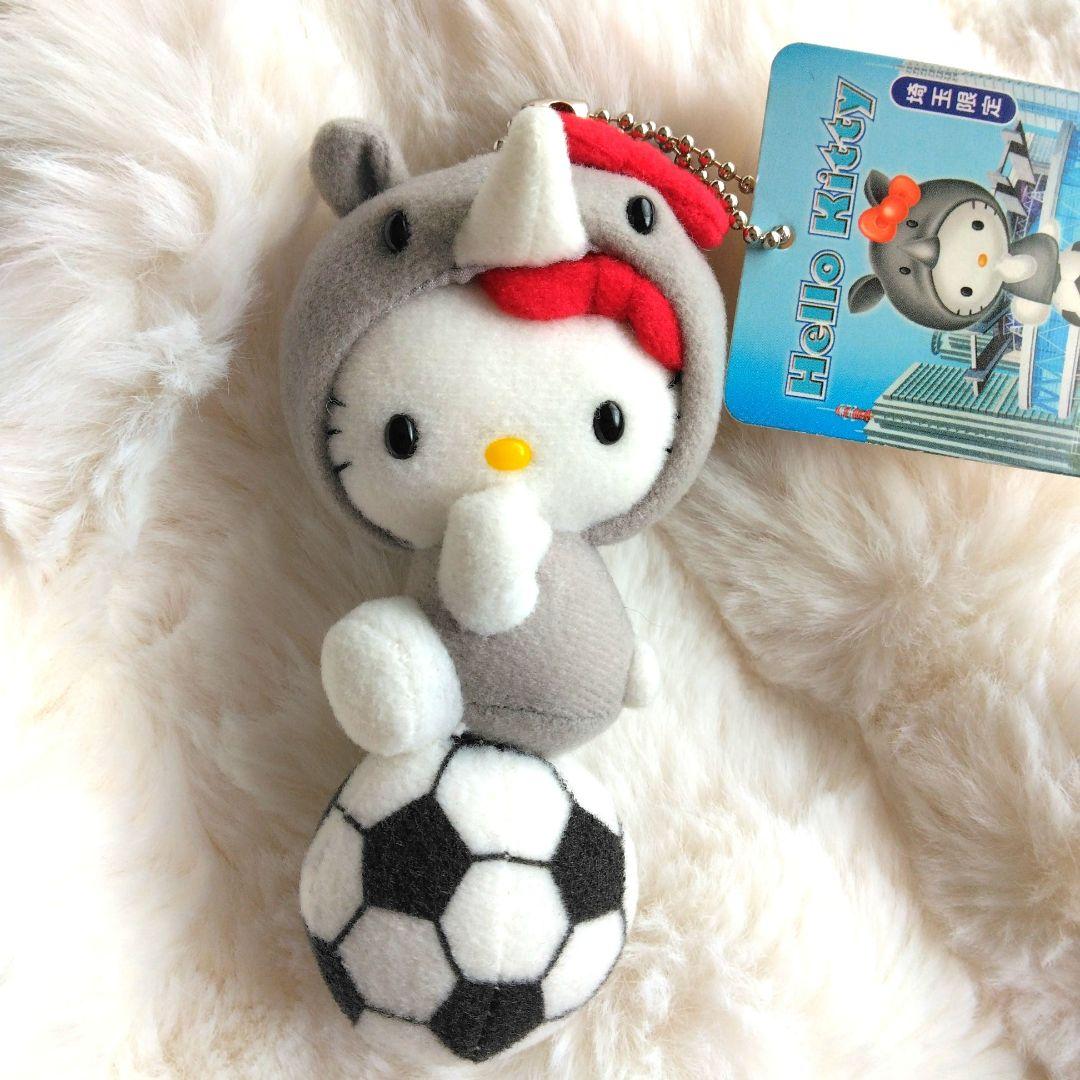 ご当地キティ　ハローキティ　埼玉　サッカー　マスコット　ぬいぐるみ　キティ