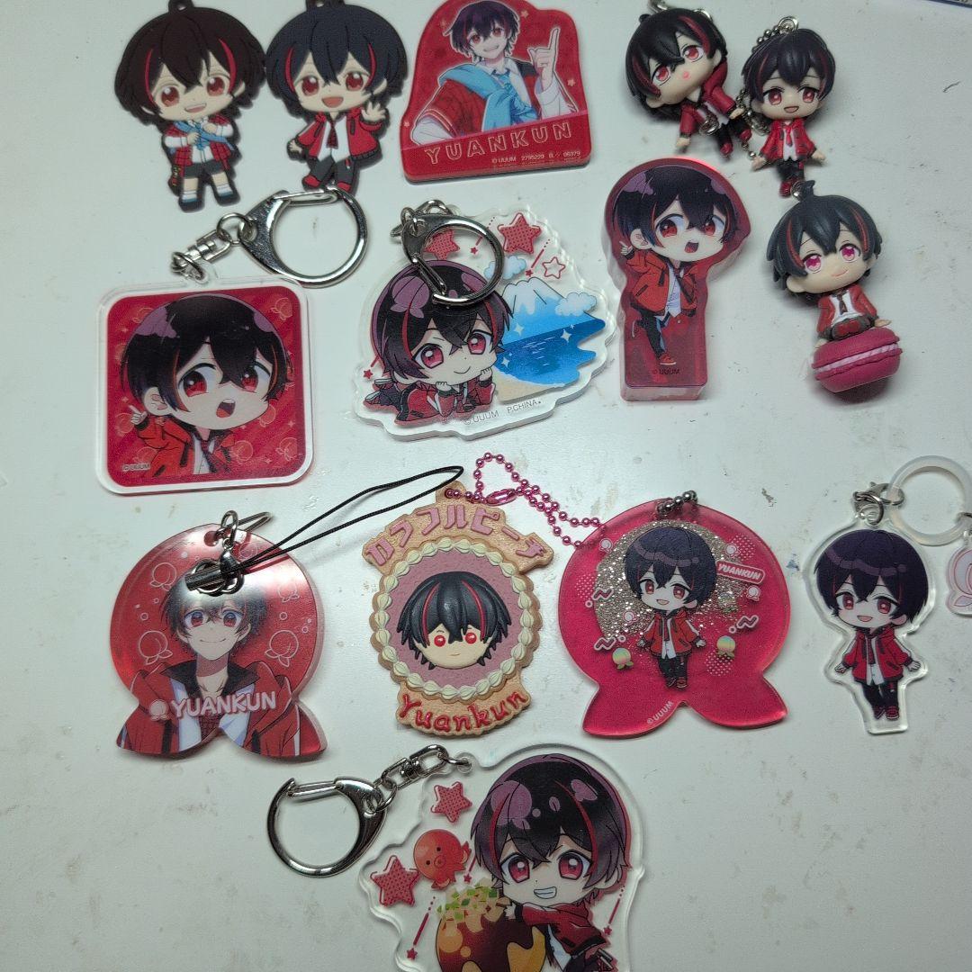 からぴち　カラフルピーチ　ゆあんくん　キーホルダー　14個　まとめ売り