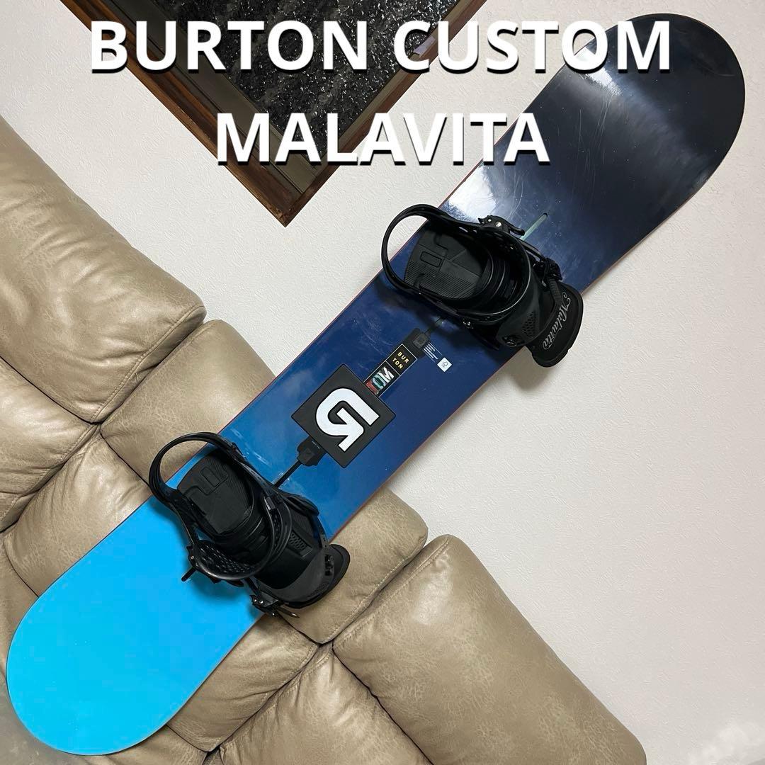 BURTON CUSTOM FV 154 × BURTON MALAVITA M