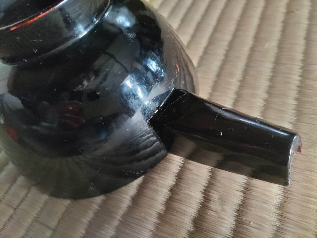 根来　漆　片口　江戸