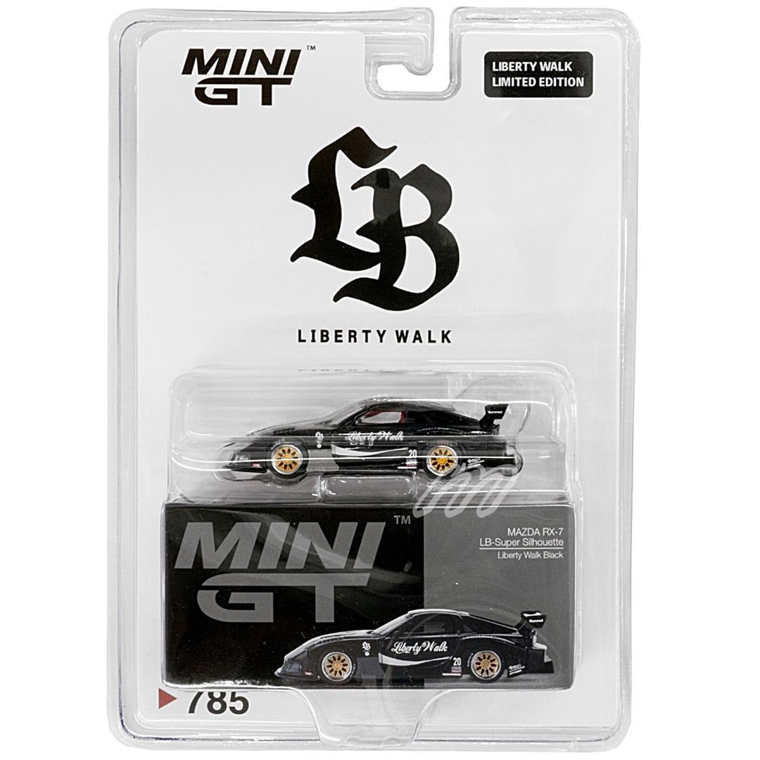 MINIGT RX-7 LB-スーパーシルエット Liberty Walk BK