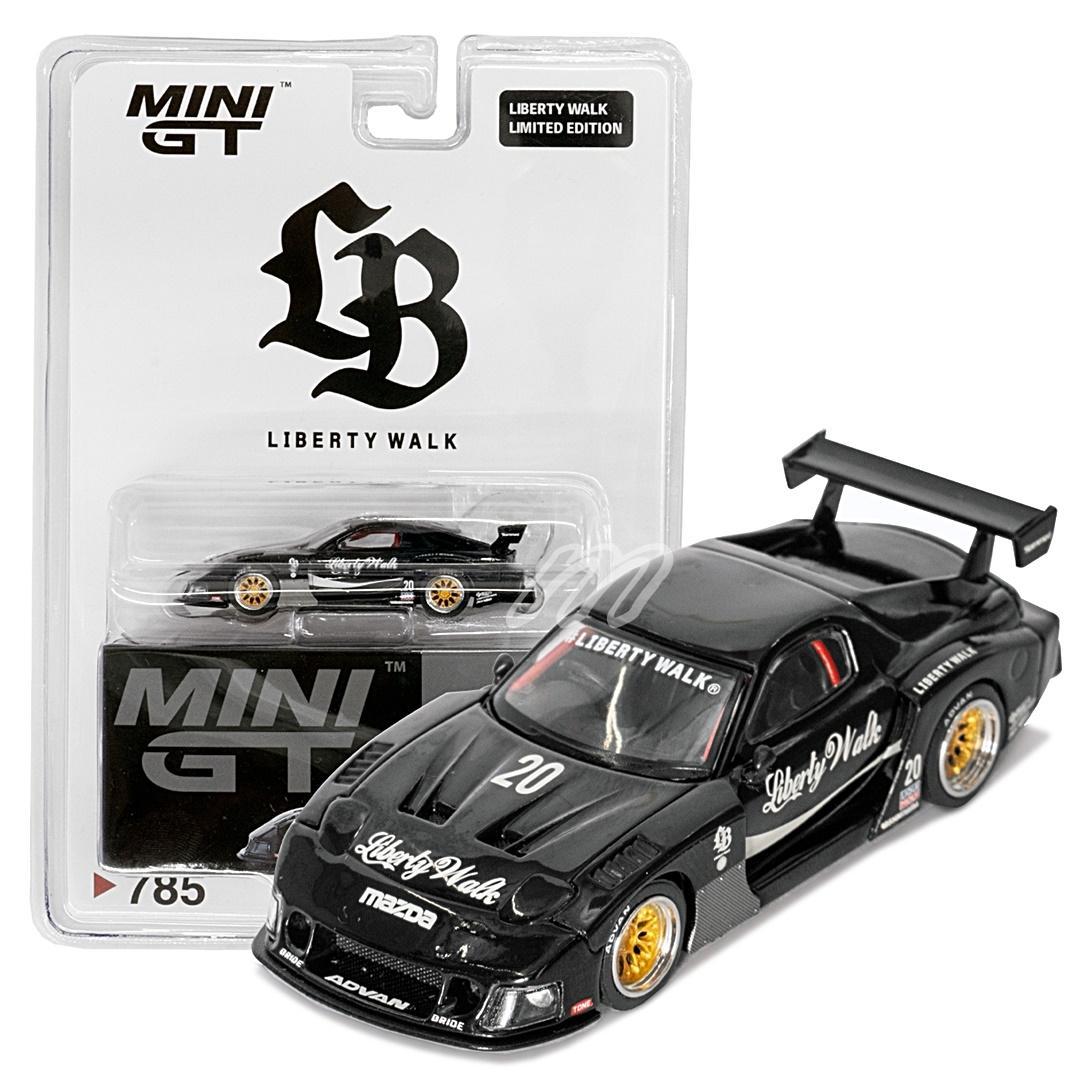 MINIGT RX-7 LB-スーパーシルエット Liberty Walk BK