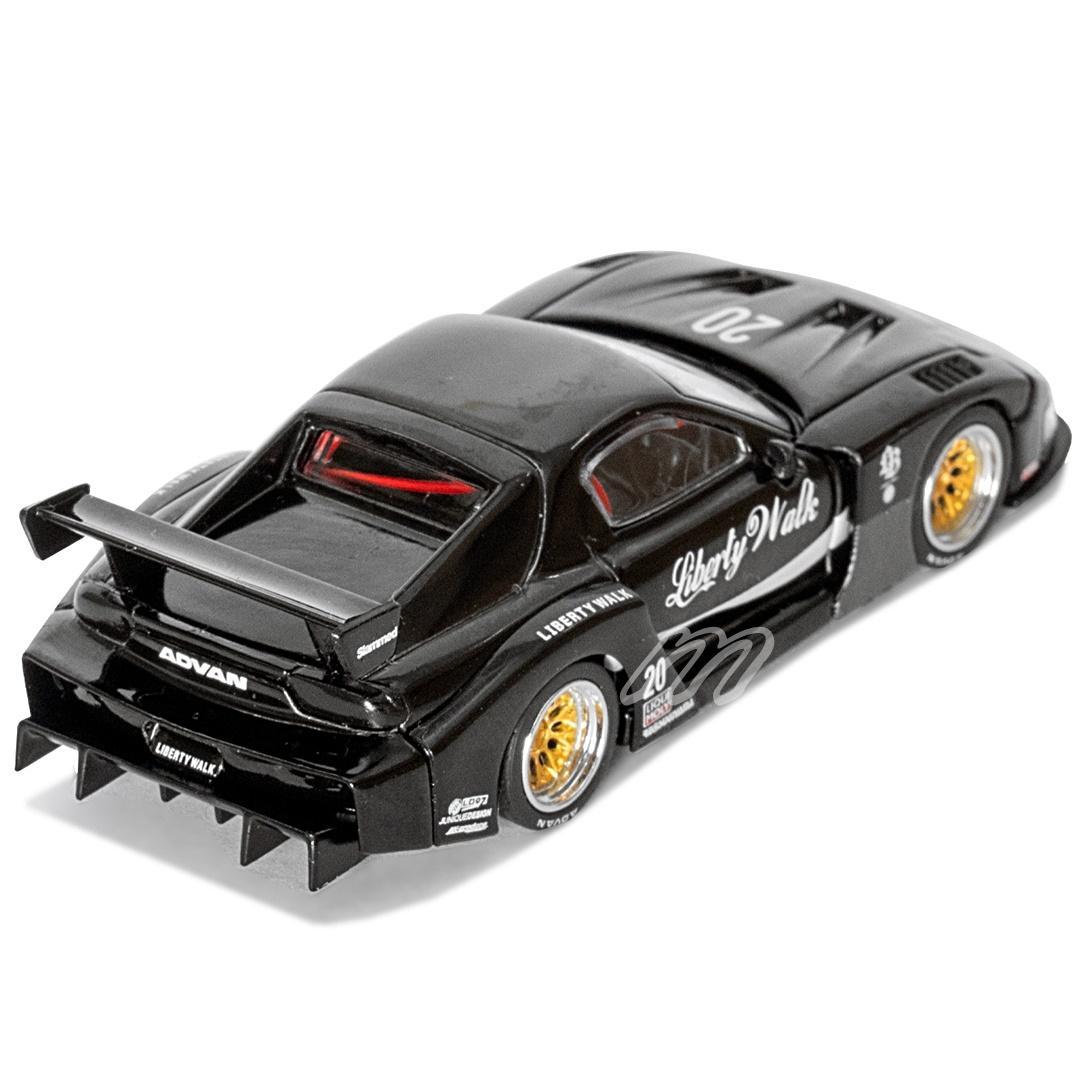 MINIGT RX-7 LB-スーパーシルエット Liberty Walk BK