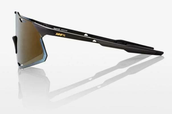 100% HYPERCRAFT ブラック ゴールド ワンハンドレッド サングラス