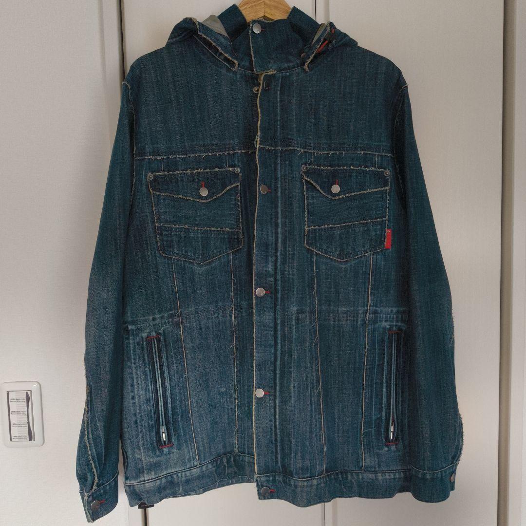 Burton 　GORE-TEXデニム フード付きボードウエア