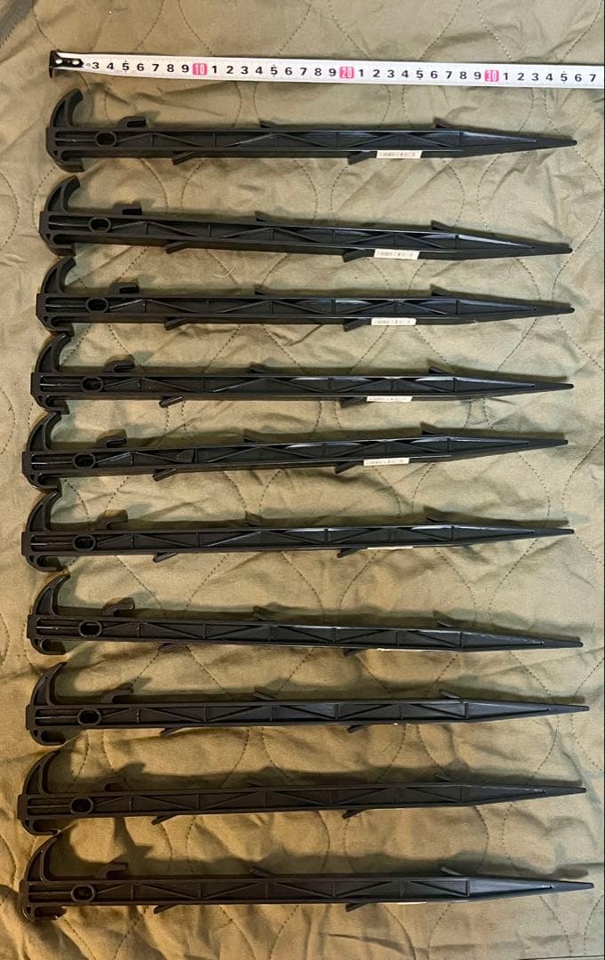 エリッゼステーク最強セット 48、38cm 村の鍛冶屋 バッグ 砂地用ペグ付き