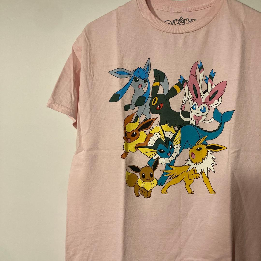 PokemonイーブイTシャツ古着ンテージy2k漫画アニメ映画ポケモン任天堂レア