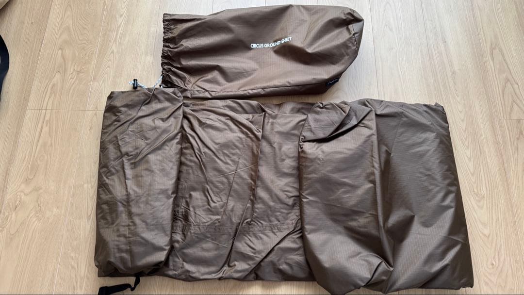 テントマークデザイン　フルサイズグランドシート （バスタブ型）