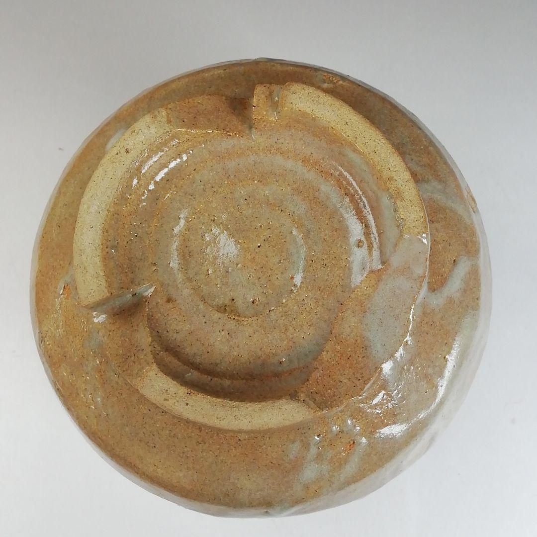 Ｔ９７８　茶碗　『立鶴』『筒茶碗』『廣州窯 造』　共箱　抹茶碗　茶道具