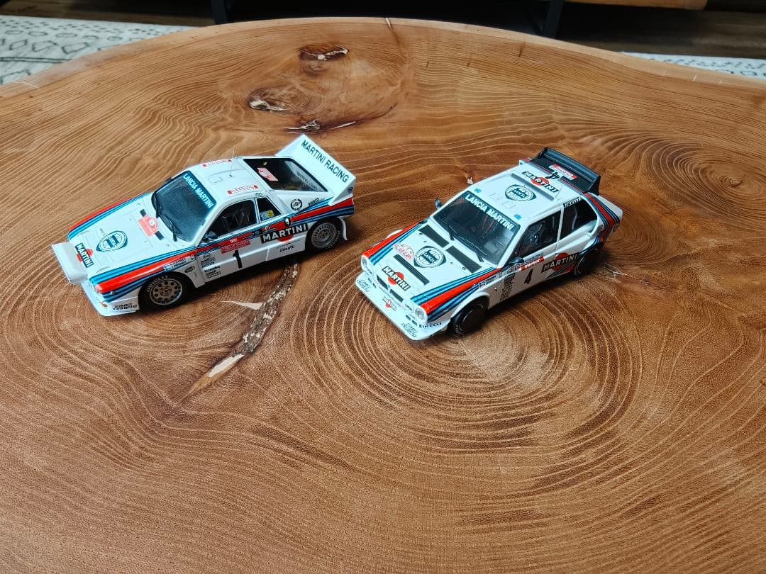 hpi-racing製 1/43 ランチャ　ミニカー 2台セット　中古品