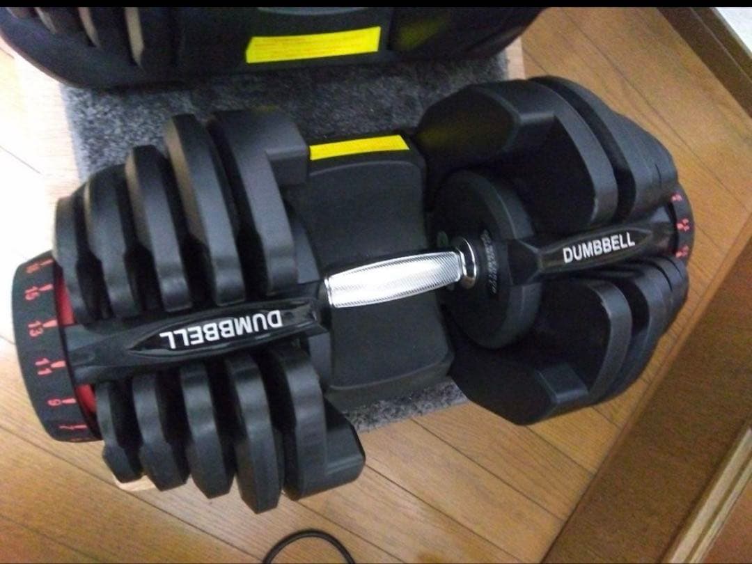 TOP FILM アジャスタブル ダンベル 40kg 2個セット 直接引取限定