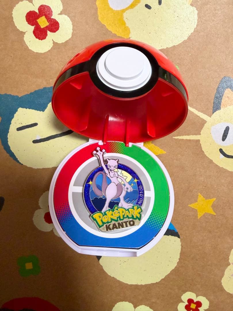 ポケパーク　ポケパークカントー　ピンズ　ミュウツー　ポケモン