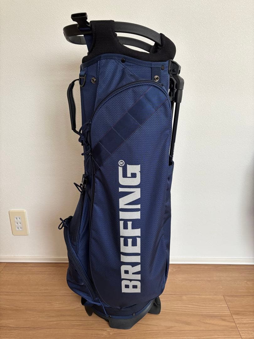 BRIEFINGブリーフィングゴルフ　キャディバッグ CR-7 極美品