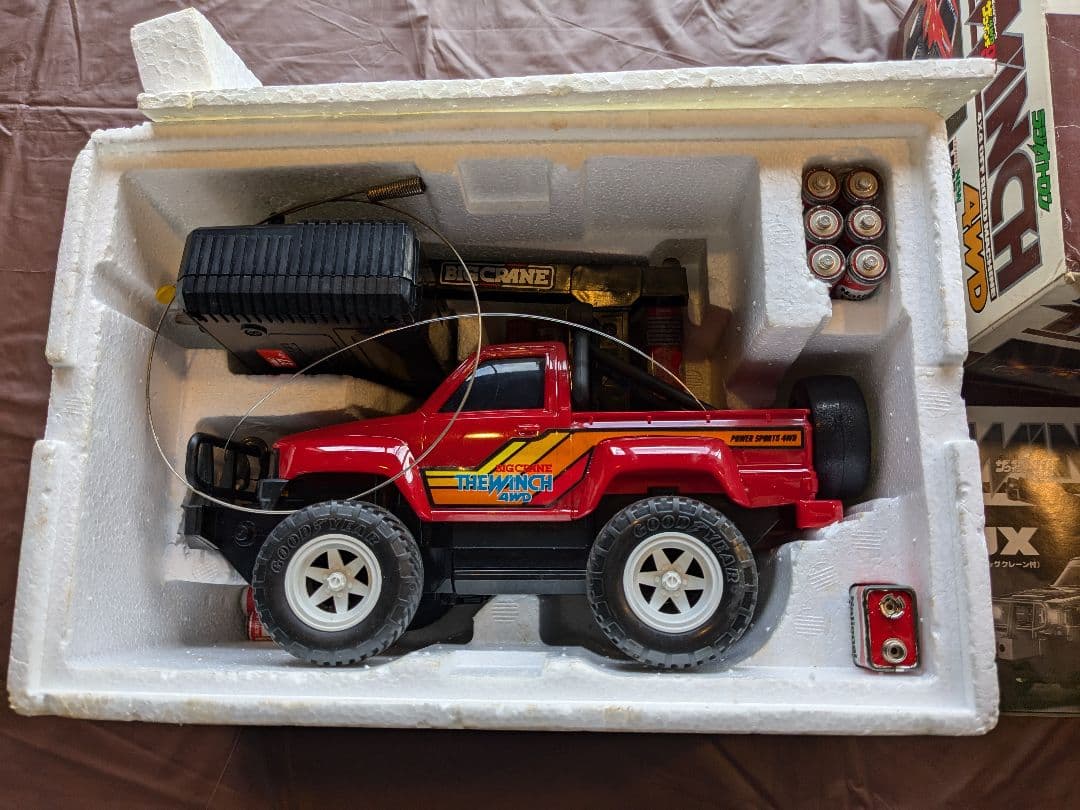 ラジコン ラジオトロン ビッグクレーン ウインチ 4WD