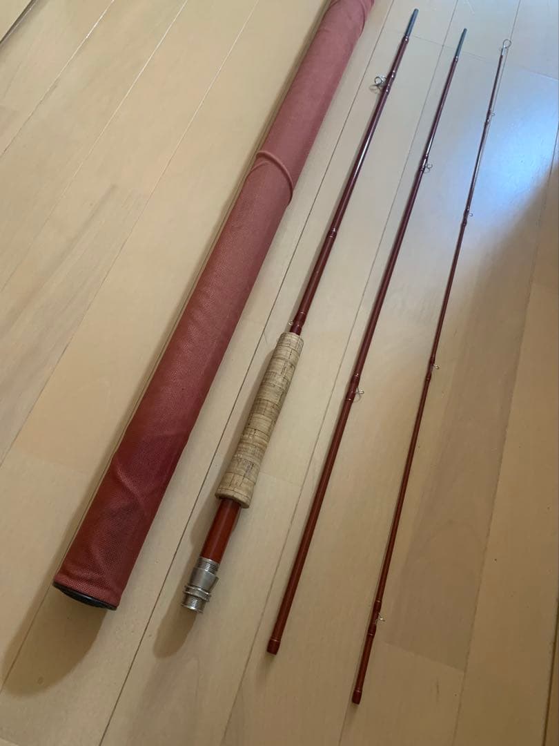 m*1様 レビュー 初期 グラス フライロッド　フライフィッシング　hardyウ