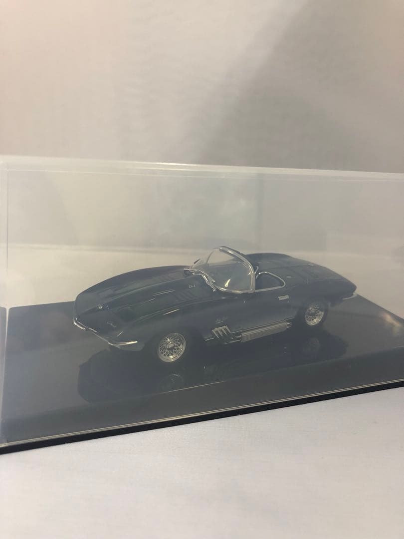 オートアート 1/43 シボレー コルベットブルー AUTOart