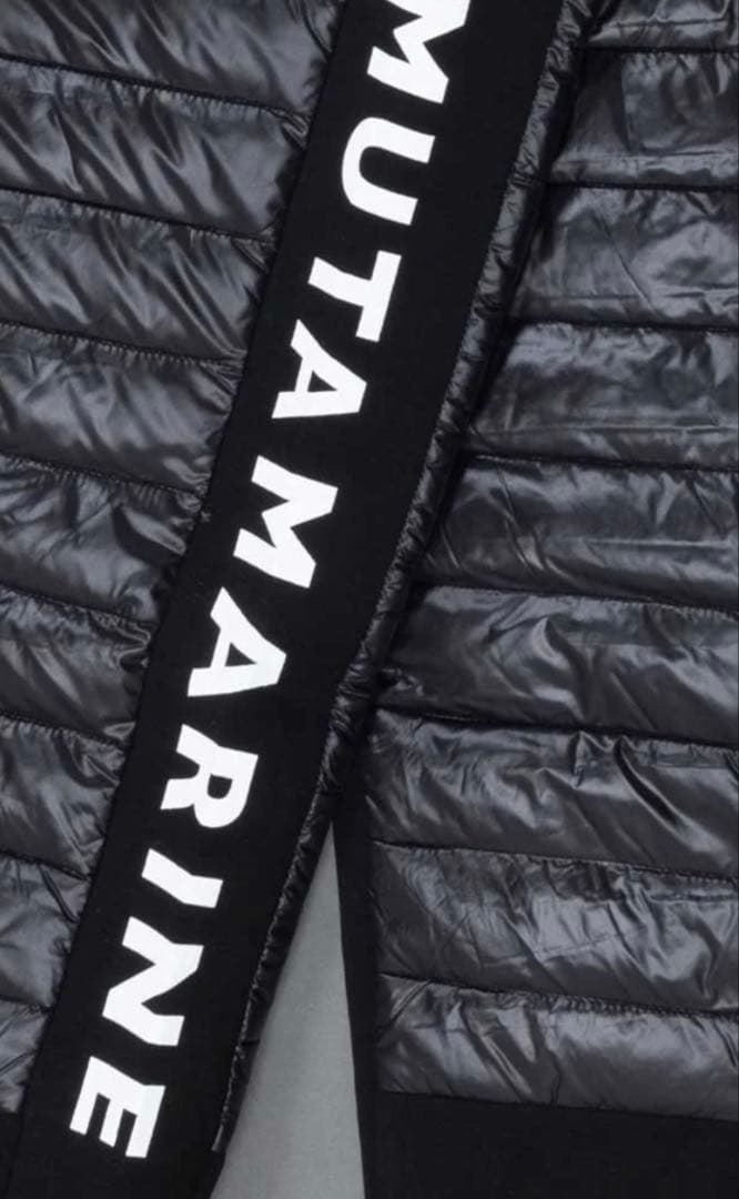 MUTAMARINE キルティングダウン切替パンツ