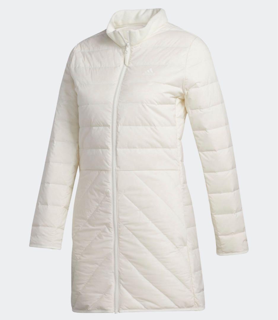 adidas golf ソリッド長袖ダウンワンピース