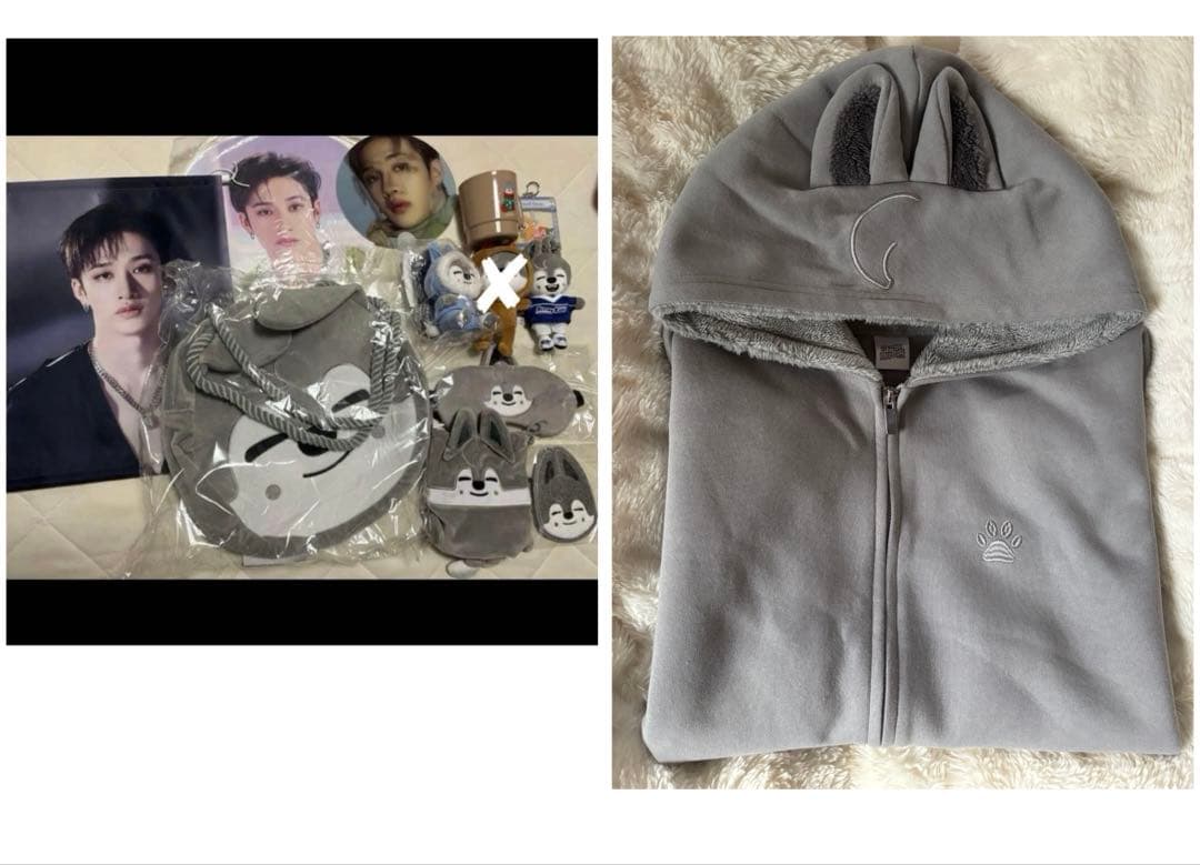 Stray Kids バンチャン ウルフチャン グッズ まとめ売り うちわ ぬい