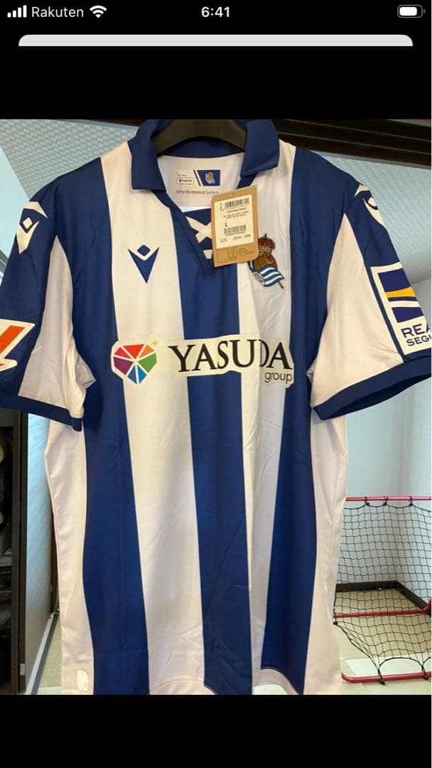 【ずんずん】レアルソシエダ　久保建英14 ユニフォーム Lサイズ