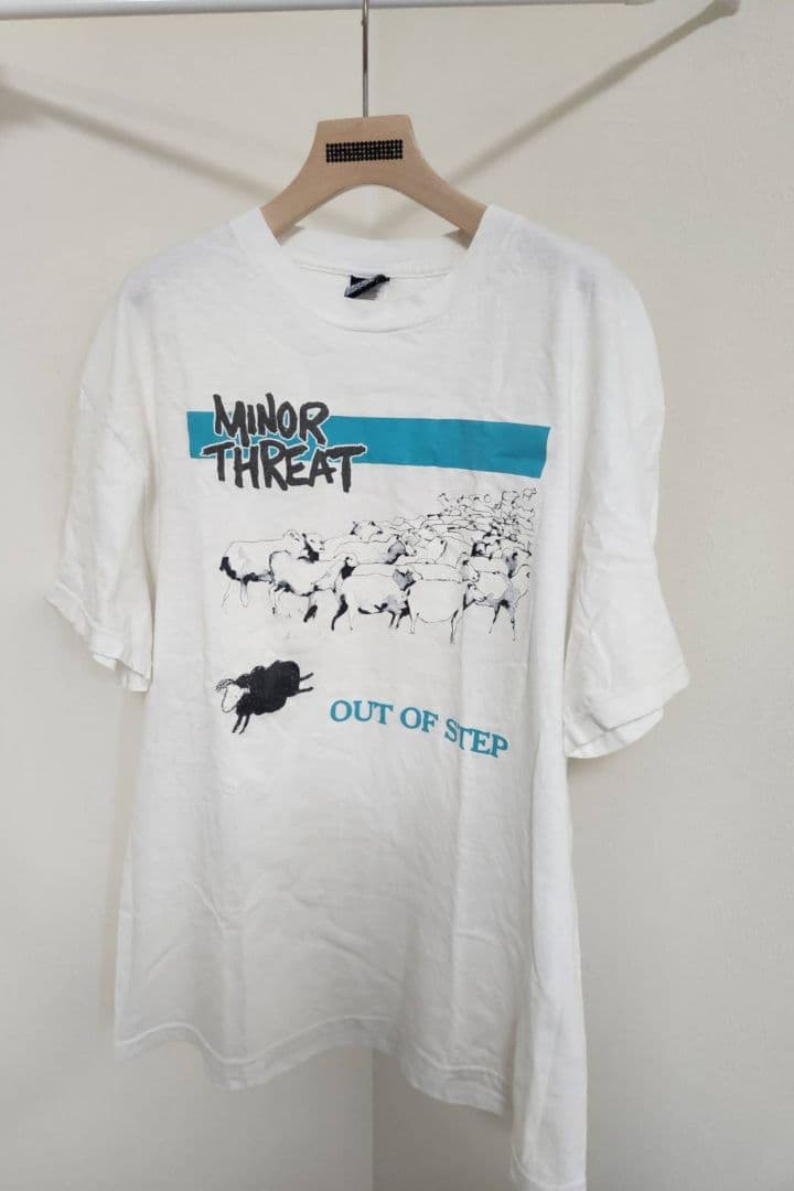 マイナースレット MinorThreat Tシャツ Lサイズ