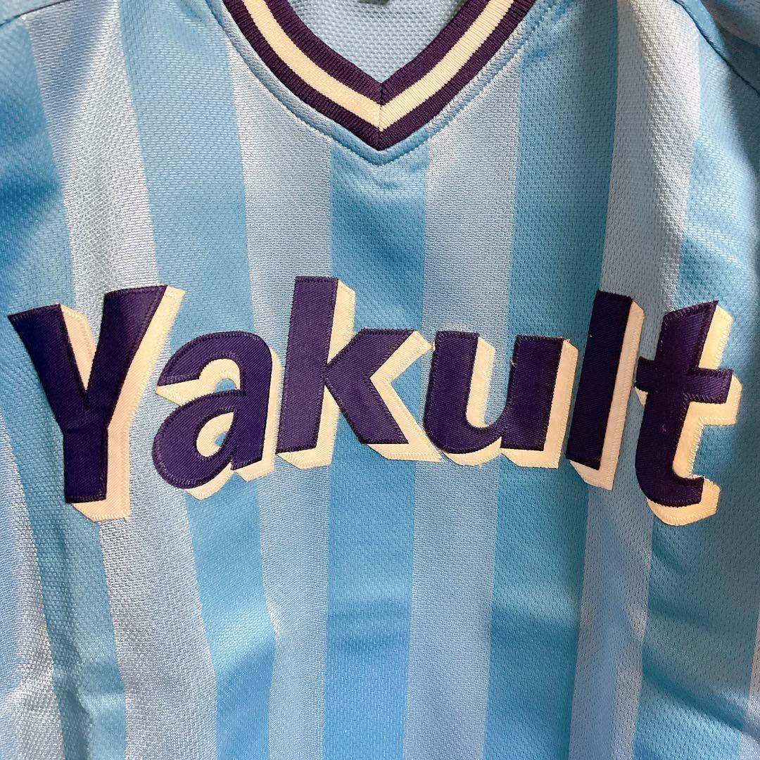 90年代　ヤクルトスワローズ ユニフォーム ビジター 野村監督 黄金期　Tシャツ