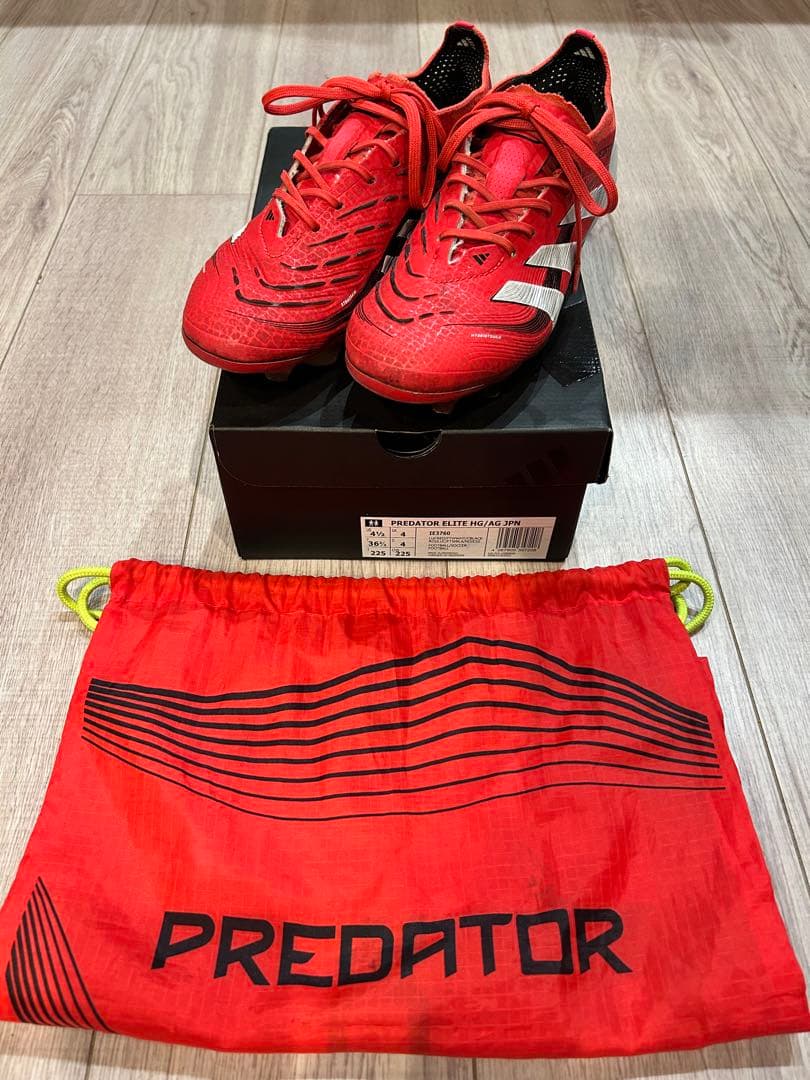 アディダス サッカースパイク プレデター エリート AG 22.5cm