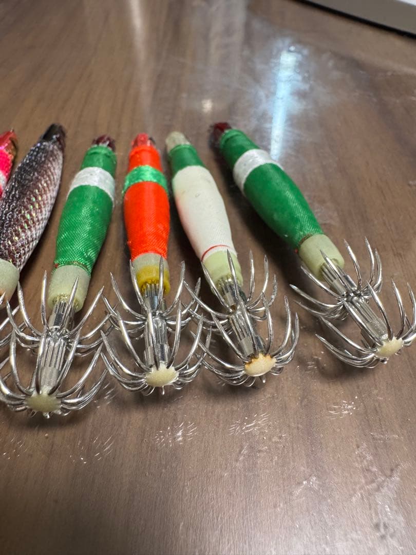 イカメタル　メタルスッテTG ９個セット ８号３個　１０号４個 １２号２個