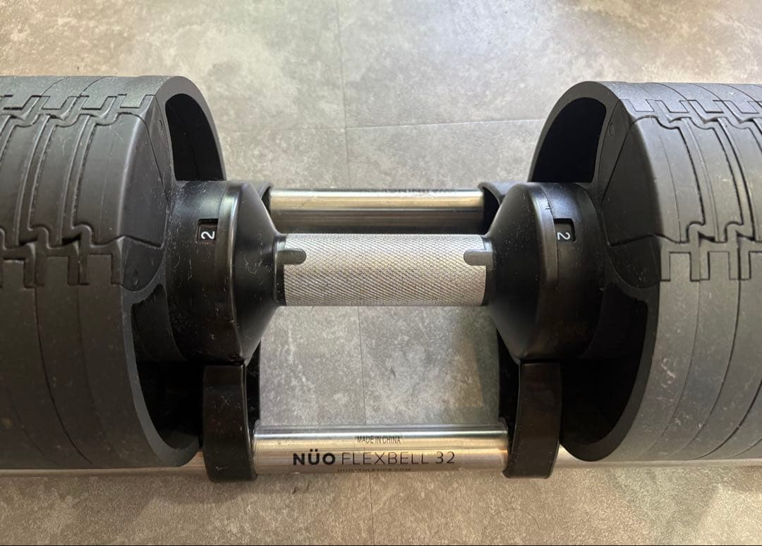 NUO 可変式ダンベル 32kg 4kg刻み②　※現地引取可名古屋市〜岐阜市近郊
