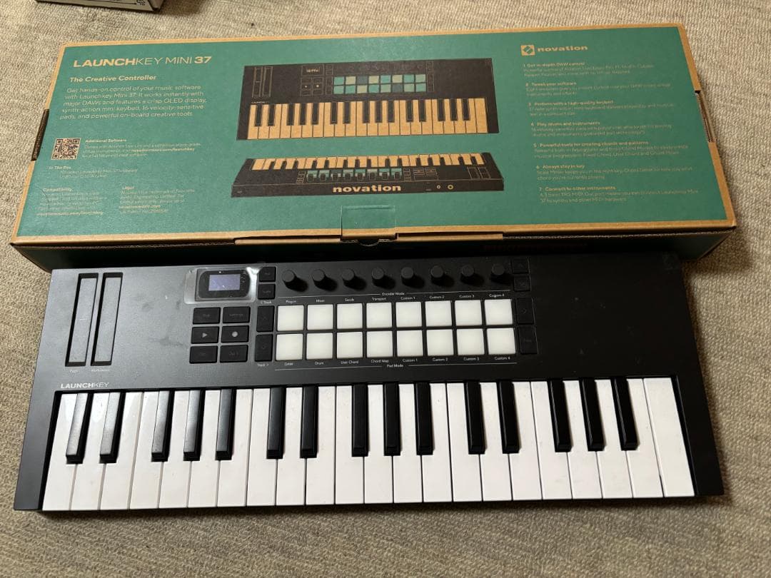 DTM・DAW Novation Launchkey Mini37 Mk4