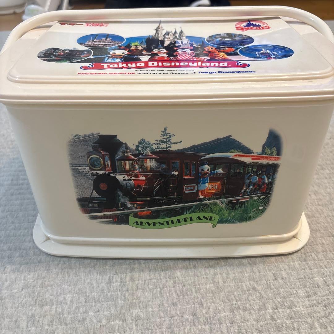 東京ディズニーランド 収納ボックス　ピクニックセット　5周年　レア