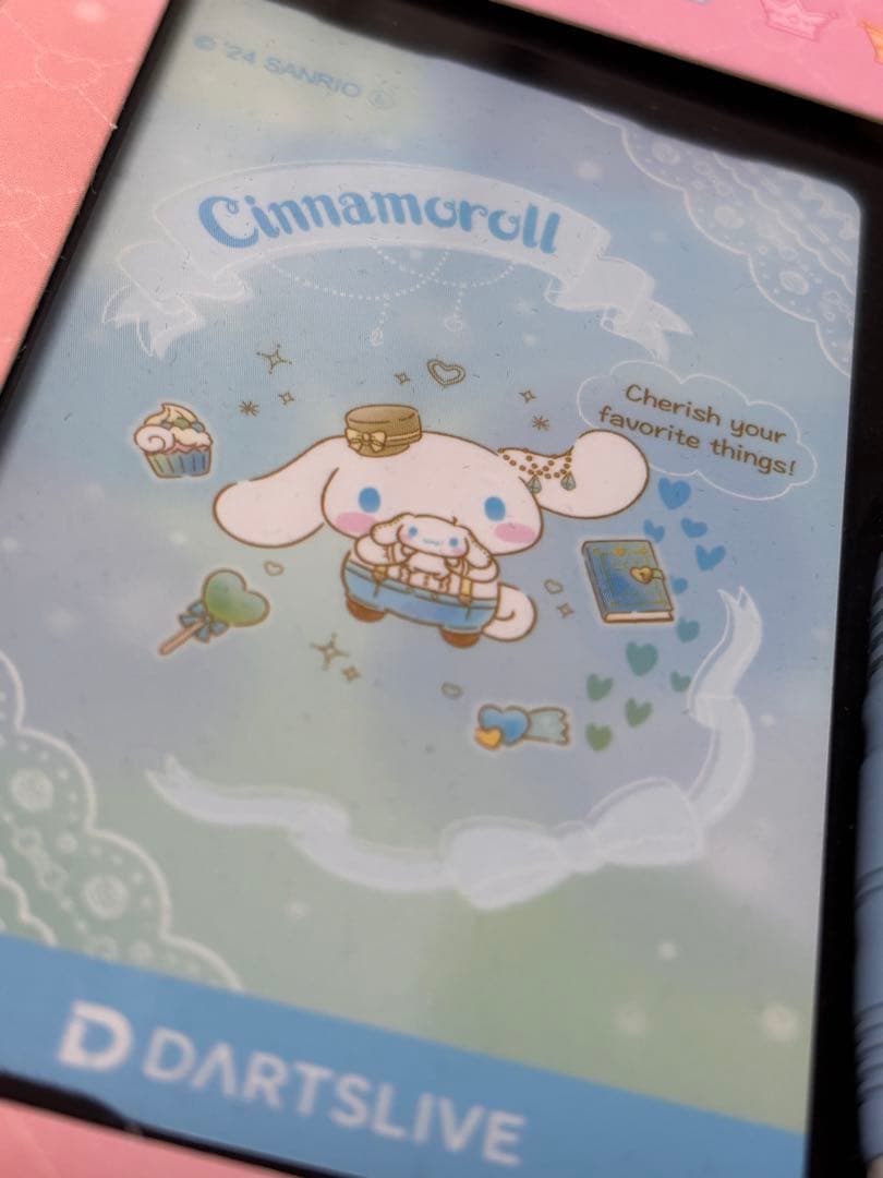 【シナモロール】 ダーツセット ライブカード付き