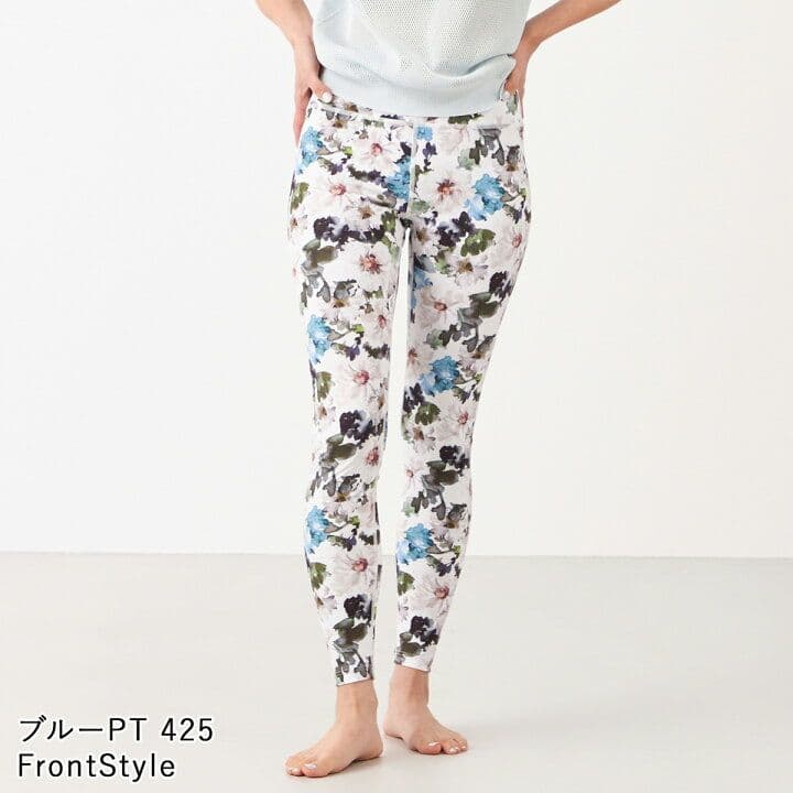 お値下げ　新品未使用　チャコット　ヨガ　ピラティス　レギンス　花柄