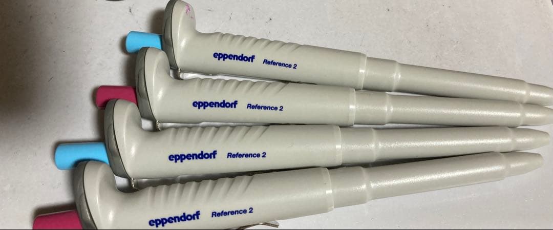 非売品　Eppendorf ボールペン　エッペンドルフ ピペット　水色　ピンク色