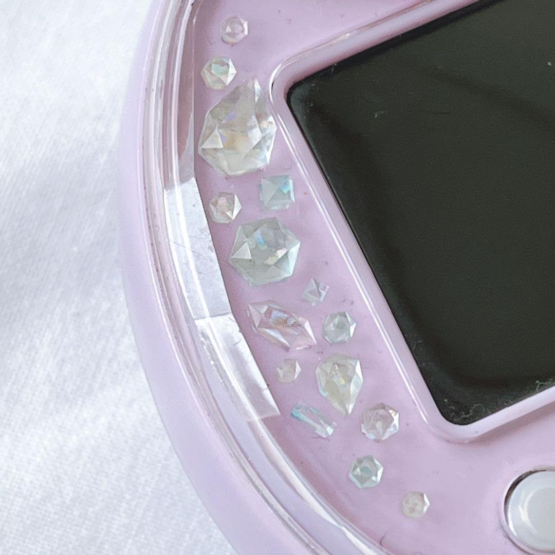 たまごっちピースTamagotchi P's パープル サンリオ たまデコピアス
