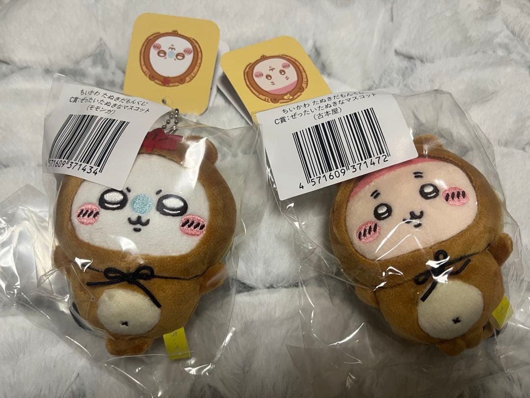 ちいかわ　たぬきだもんくじ　C賞 マスコット　8点セット　被りあり