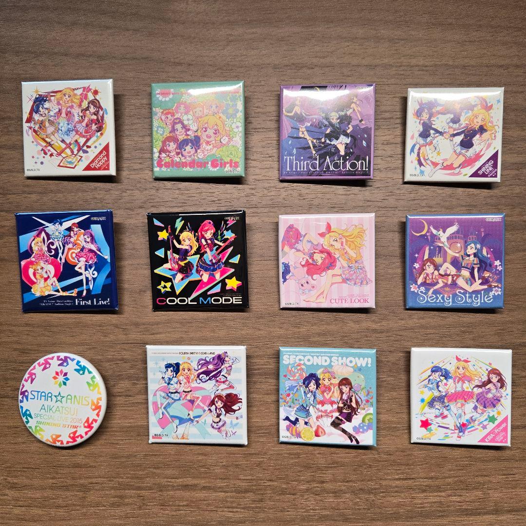 アイカツ！ ジャケバッジ 12個セット