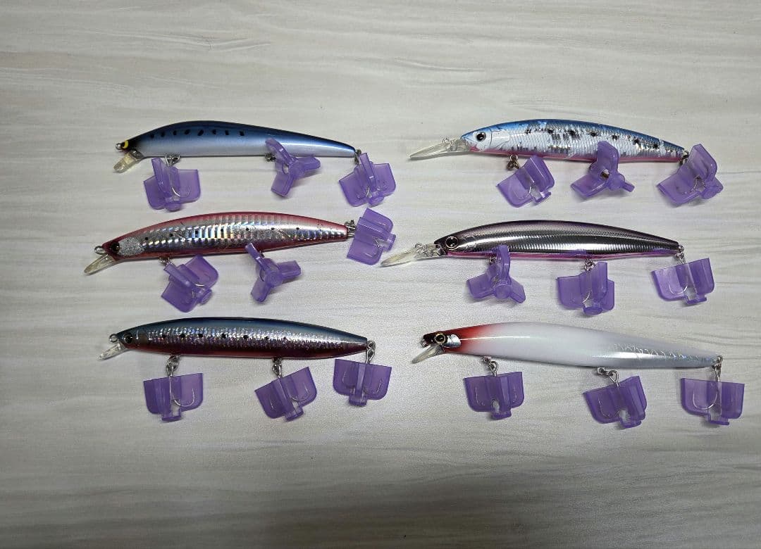 ミノー・プラグセット 6種