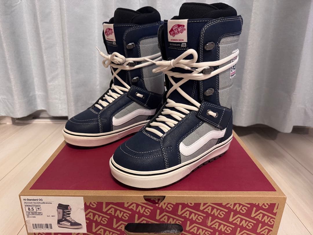 【新品未使用】VANS Hi-Standard OG 25cm Nvy/Mrsh