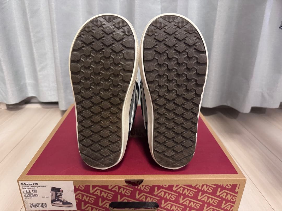 【新品未使用】VANS Hi-Standard OG 25cm Nvy/Mrsh