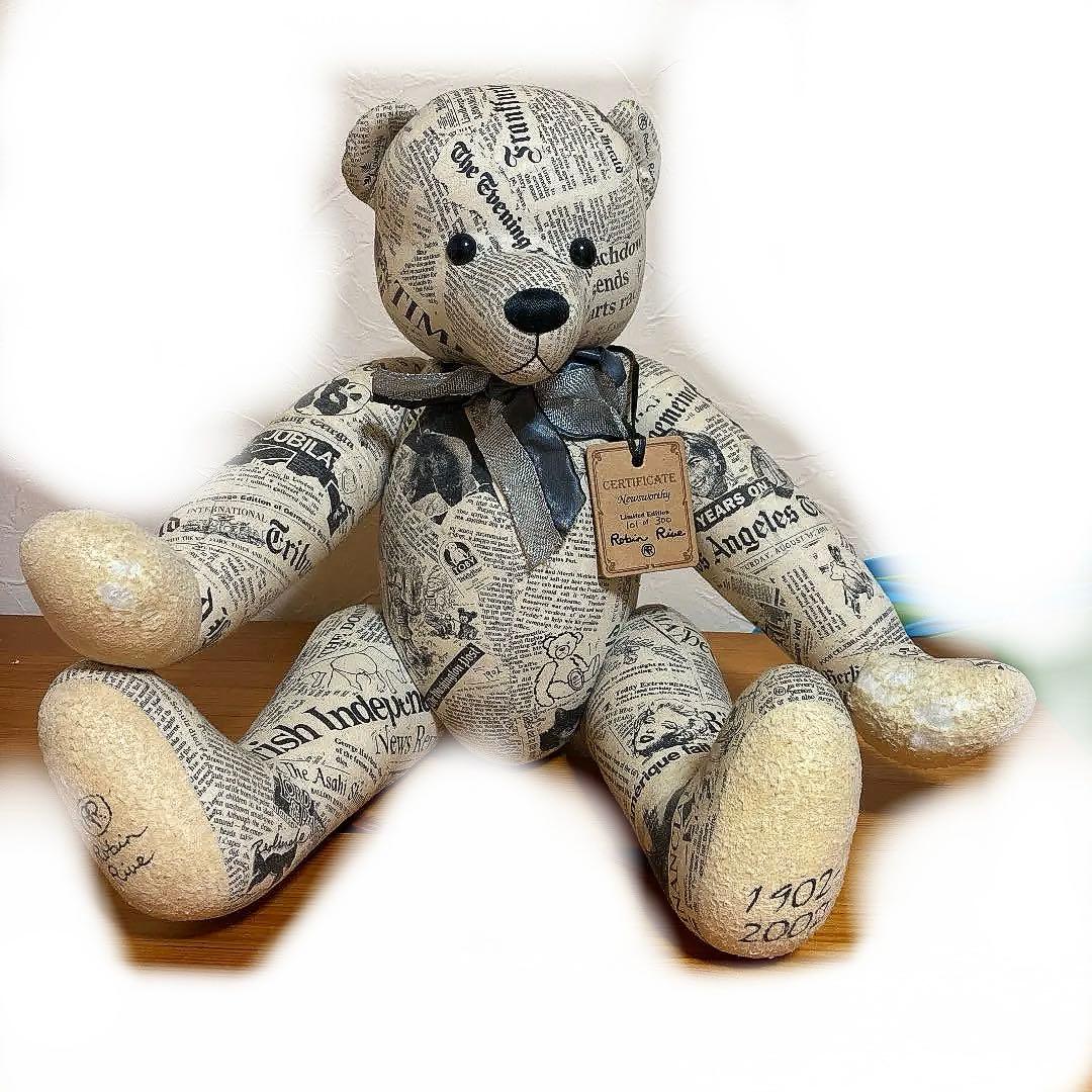 【アンティーク】NEWS bear Robin rive（ロビン　リブ）限定