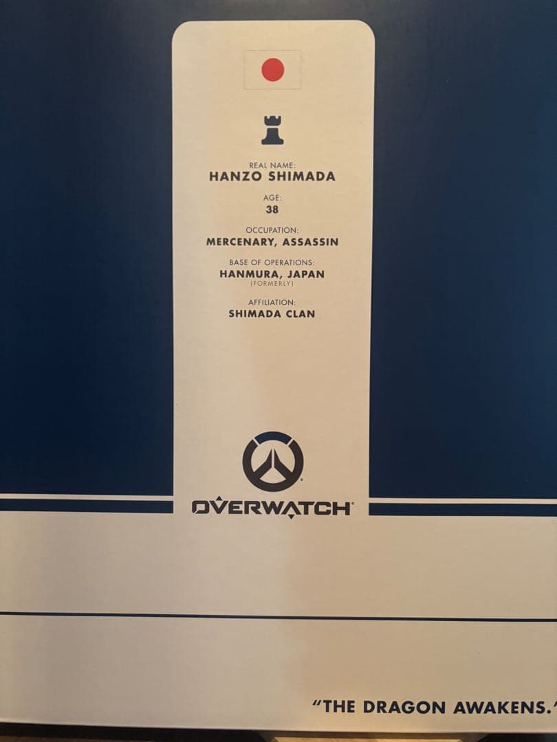 オーバーウオッチＯＷ　ハンゾー　スタチュー　フィギュア