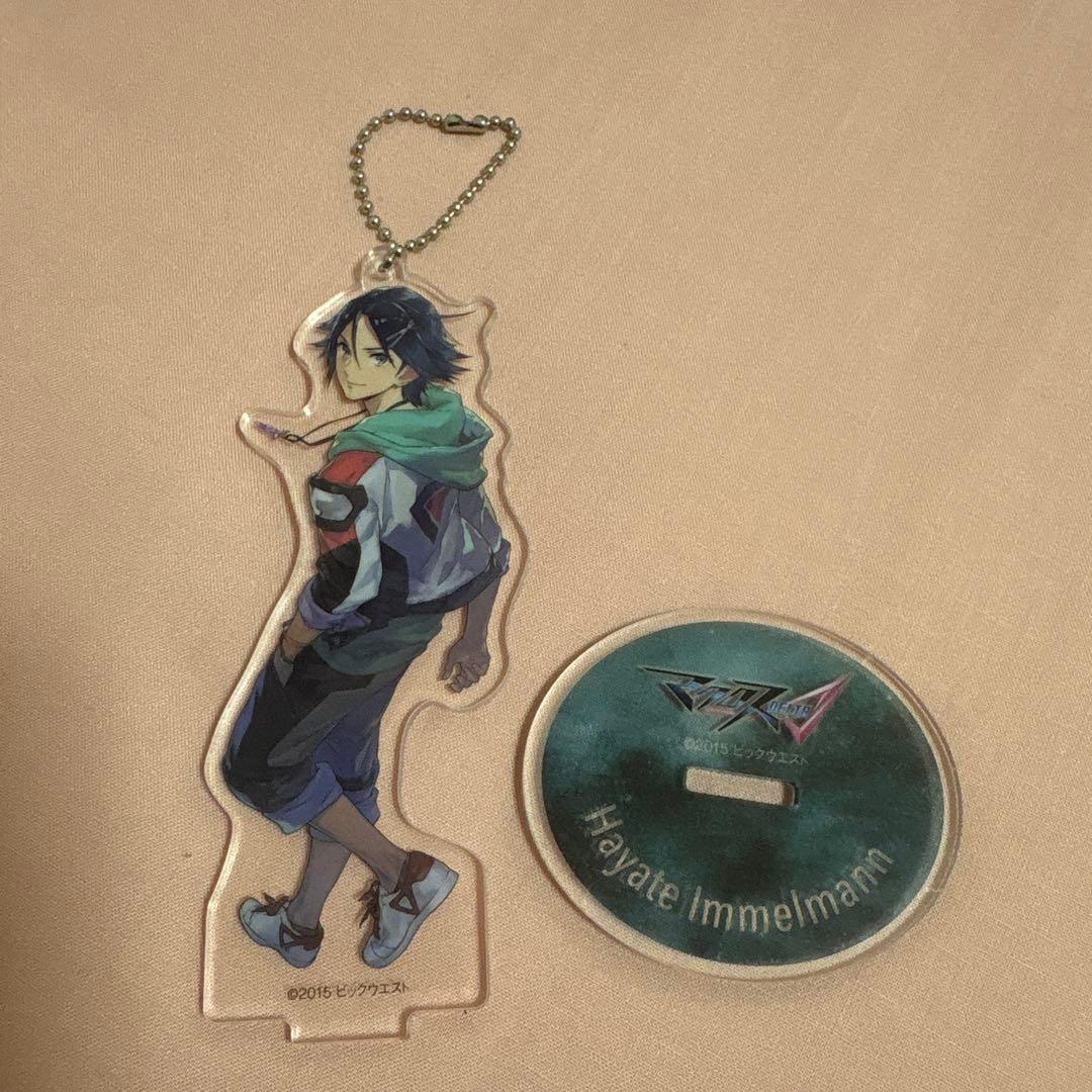 マクロスΔ 初期アクスタ　キーホルダー　ハヤテ